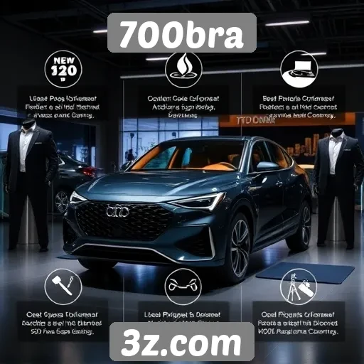 Características únicas do 700bra em comparação com concorrentes