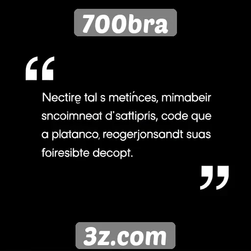 Feedback dos usuários sobre a experiência em 700bra